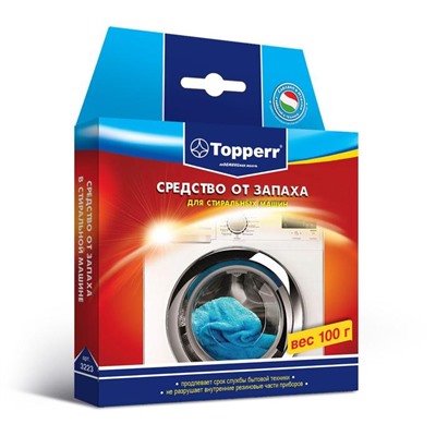 Средство от запаха в стиральных машинах Topperr, 100 г