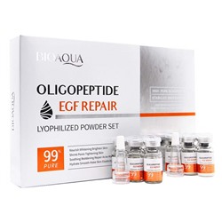 Сыворотка для лица Bioaqua Oligopeptide EGF Repair 10 флаконов, 5 х 50 g, 5 х 3 ml